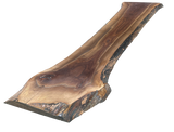 Walnut Live Edge Slab #1011 (2"-17.5"-98.25")