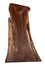 Walnut Live Edge Slab #1009(2"-29"-98")