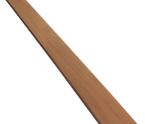 Clear Cherry Wide Plank Floating Shelf #3829 (1"- 8"- 110")