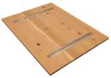 Rustic White Oak Wide Plank Countertop #3848 (1"- 36"- 48")