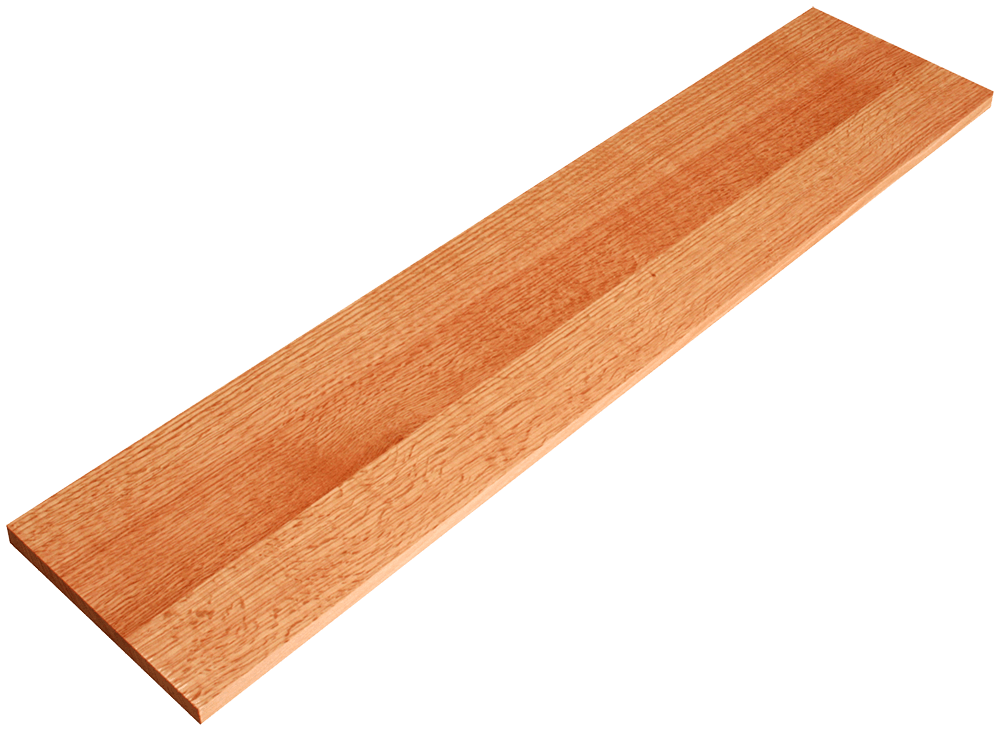 Quarter Sawn Red Oak Stair Riser
