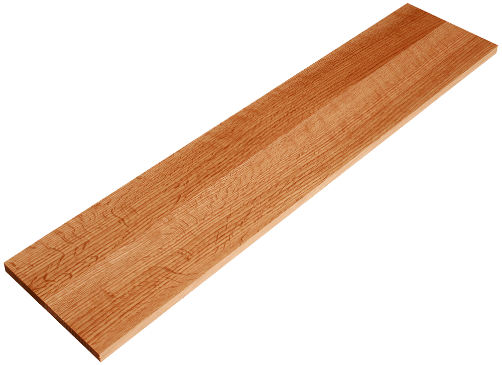 Quarter Sawn White Oak Stair Riser