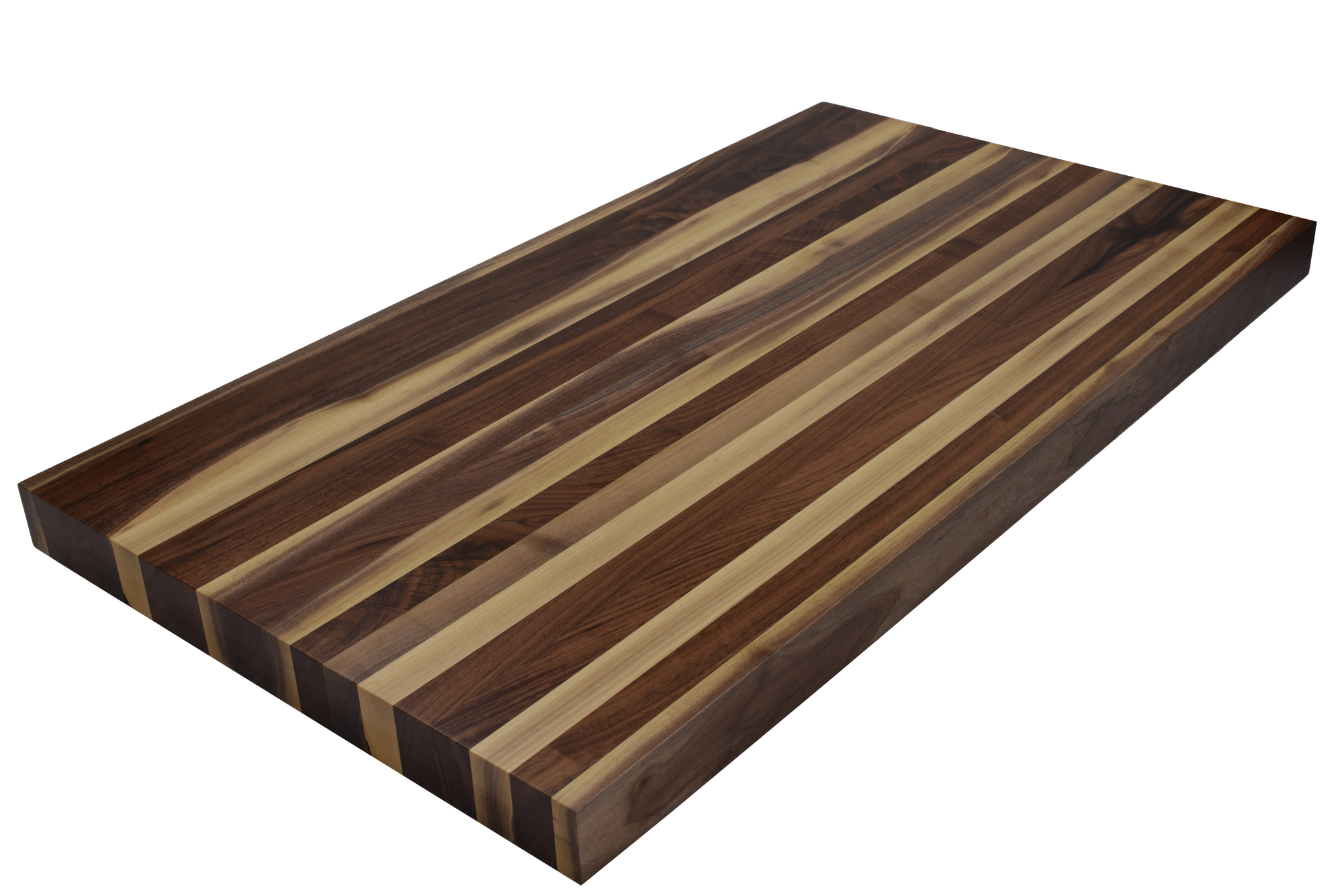 Rustic Walnut Butcher Block Countertop Edge Grain Hardwood