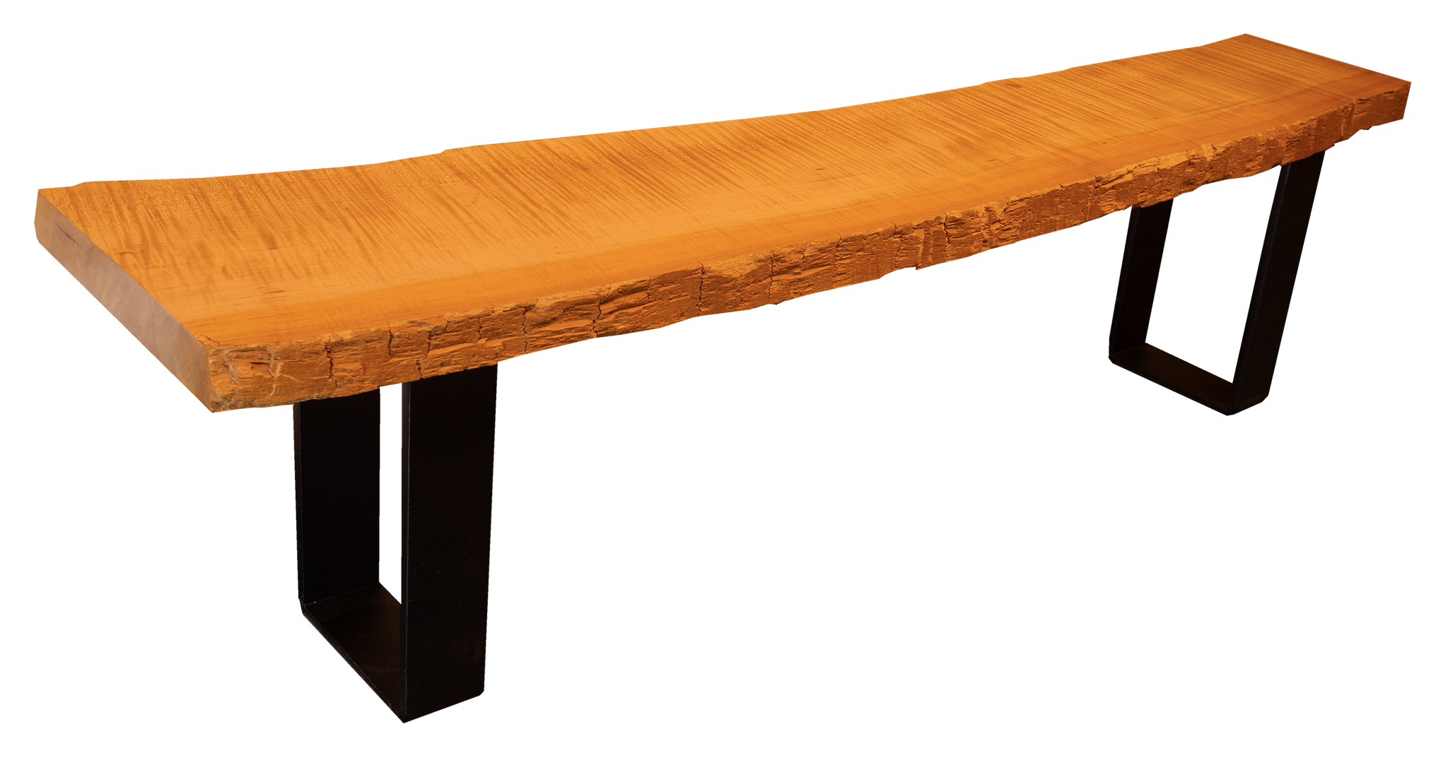 Handcrafted Live Edge Wood Bench Hardwood Lumber Company