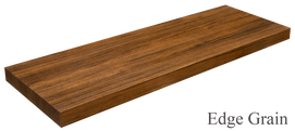 Zebrawood Floating Shelf - Hardwood Lumber Company