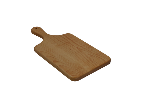 Small Handle Maple Cutting Board