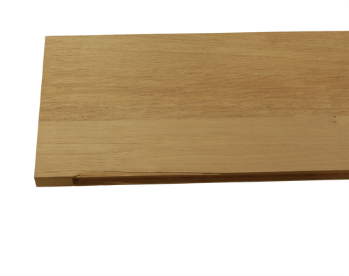 Spanish Cedar (Wide Plank) Floating Shelf #2081  (1.25"-12"-102")