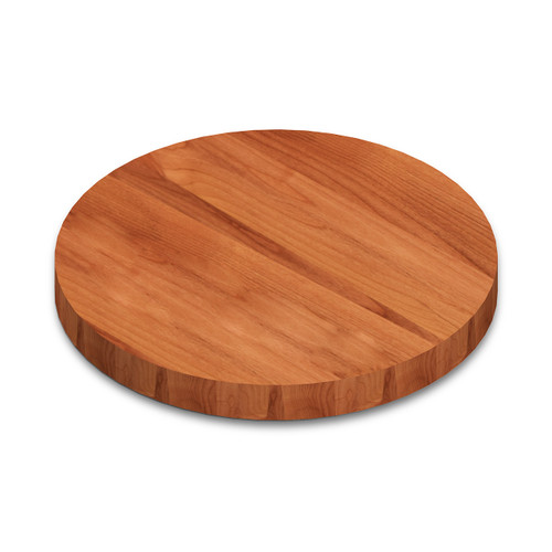 Round Clear Alder Wide Plank (Face Grain) Table Top