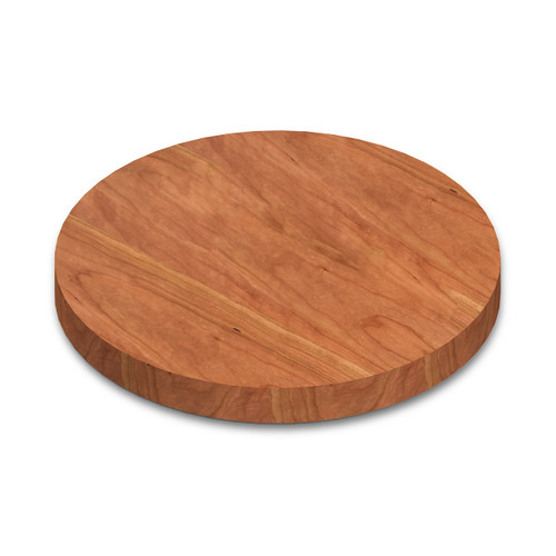 Round Character Cherry Wide Plank (Face Grain) Table Top
