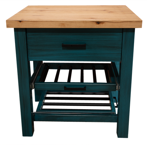 Handcrafted Wood Wine Table