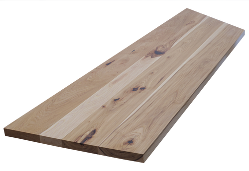 Rustic Hickory Wide Plank (Face Grain) Countertop #3708 (1-1/2" - 25-1/2" - 96") Rustic Hickory Wide Plank (Face Grain) Countertop #3708 (1-1/2" - 25-1/2" - 96")