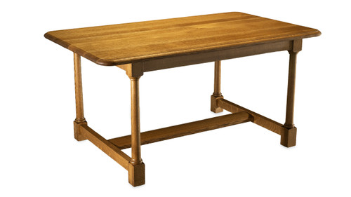 Farmhouse Dining Table, White Oak