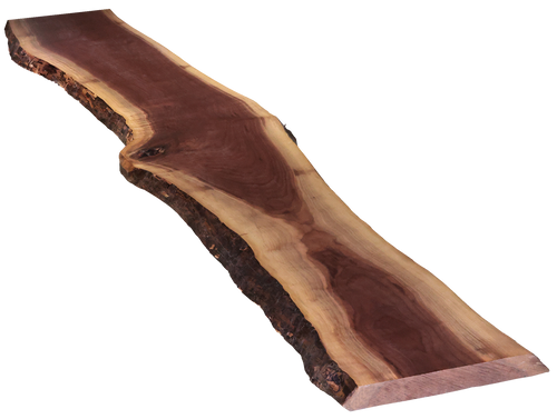 Walnut Live Edge Slab #695(2"-19.875"-144")