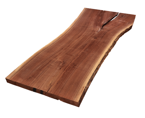 Walnut Live Edge Slab #958 (2.125"-26.6875"-74.5")