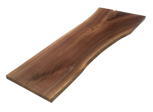 Walnut Live Edge Slab #973 (1.625"-22"-74.25")