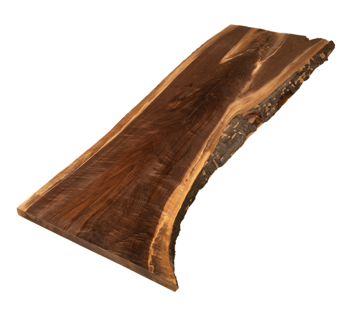 Walnut Live Edge Slab #964 (2"-25.5"-72.5")