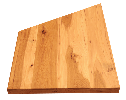 Rustic Hickory Wide Plank Countertop  #3784 (1.75"-  22"- 29.50")