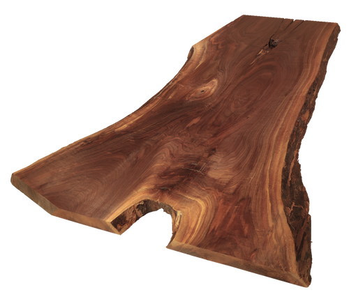 Walnut Live Edge Slab #989 (2"-30.5"-73.25")