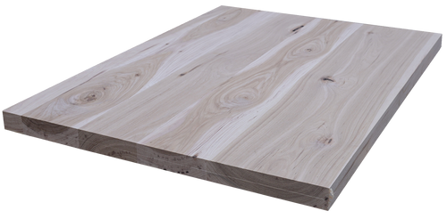Rustic Hickory Wide Plank Countertop  #3716 (1.50"- 24.6875"- 34.375")
