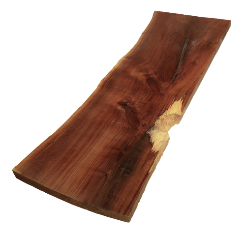 Walnut Live Edge Slab #998 (2"-20.5"-72.125")
