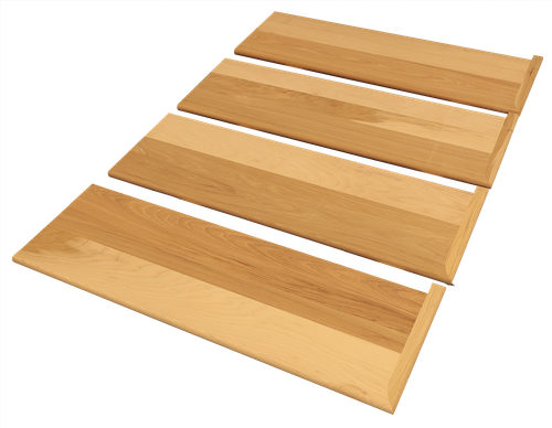 Rustic Hickory Stair Treads #3807 (1"- 12"- 40")