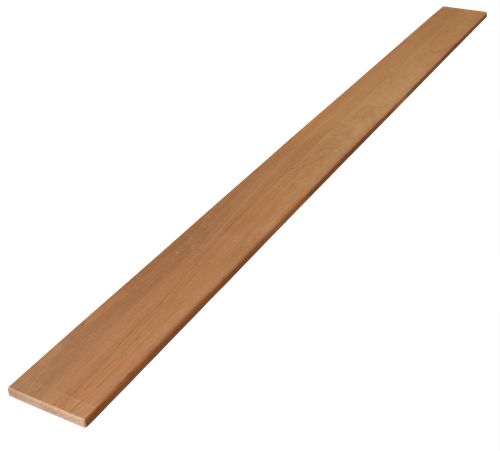 Clear Cherry Wide Plank Floating Shelf #3829 (1"- 8"- 110")