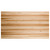 Overtop shot of solid Hickory Edge Grain wood countertop.