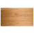 Overtop shot of solid Hickory Wide Plank wood countertop.
