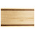 Maple Edge Grain Butcher Block Countertop with 2 Walnut Strips
