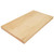 High angle shot of Curly Maple Wide Plank Countertop.