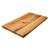 Angled perspective of a custom Live Sawn White Oak butcher block, constructed in a wide plank style to display the complex mix of grain patterns unique to this cut. The face grain assembly—comparable in build to flat sawn style construction—preserves the timber's natural knots and heartwood character, creating a striking, organic centerpiece for high-end kitchen islands and bespoke commercial tables.