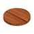 Round Brazilian Cherry Edge Grain Butcher Block Table Top