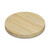 Round Grey Elm Edge Grain Butcher Block Table Top