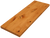 Knotty Pine Wide Plank Floating Stair Tread #3661   (1.25"-12"-36")