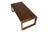 Solid Wood Walnut Coffee Table, Scandinavian-Inspired Design