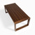 Solid Wood Walnut Coffee Table, Scandinavian-Inspired Design