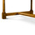Close-up of White Oak Farmhouse Dining Table lower stretcher and turned leg construction in premium white oak