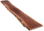 Walnut Live Edge Slab #717(2"-18.5"-121.0625")