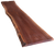 Walnut Live Edge Slab #718(2"-19"-122")
