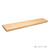 Premium Floating Shelf made from solid Hard Maple wood in a Wide Plank Style. This large shelf is 60-inches wide, 12-inches deep, and 1.75-inches thick.