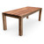 Signature Parsons Dining Table in solid ash hardwood with clean modern lines, flush leg top caps, and timeless minimalist design