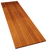 Sapele Wide Plank Countertop with Maple Strips #3827 (1.25"- 25.4375"- 86.125")