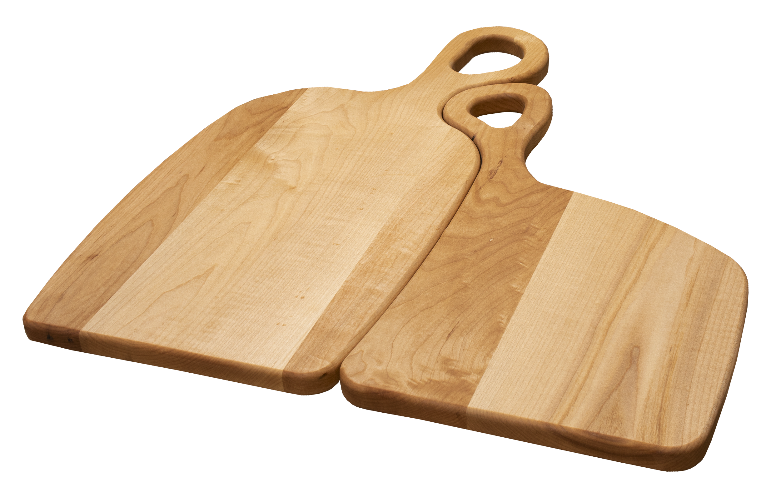 Cutting Board - Maple Board with Handle - Medium - Personalized Gallery