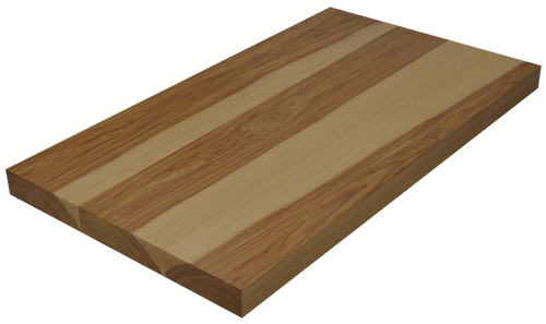 Hickory Wide Plank (Face Grain) Countertop
