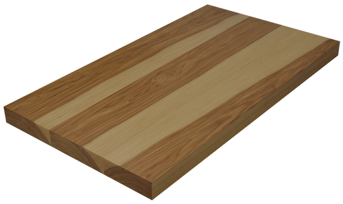 Hickory Wide Plank (Face Grain) Countertop