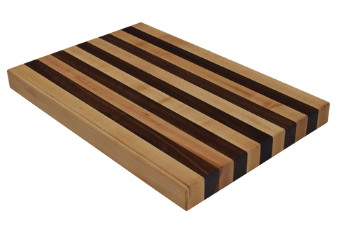 Walnut and Maple Cutting Board, Chopping Board, Butchers Block, Large,  Cheese Board, Edge Grain, Canada, Free Shipping, Modern Wood Board -   Israel