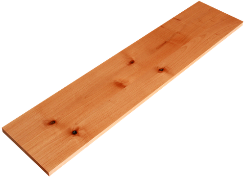 Knotty Alder Stair Riser
