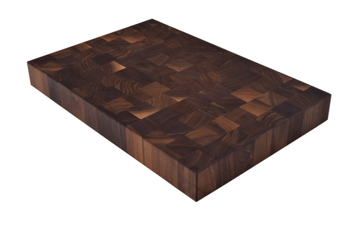 Walnut End Grain Butcher Block Cutting 