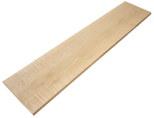 Curly Maple Stair Riser