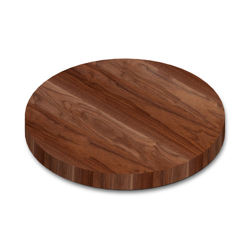 X-TAGE WALNUT 【ROUND L】 Round Walnut Wide Plank (Face Grain) Table Top - Hardwood Lumber